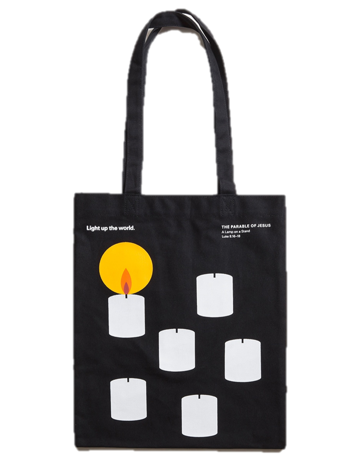 Basic Tote - Candle - The Parable of Jesus